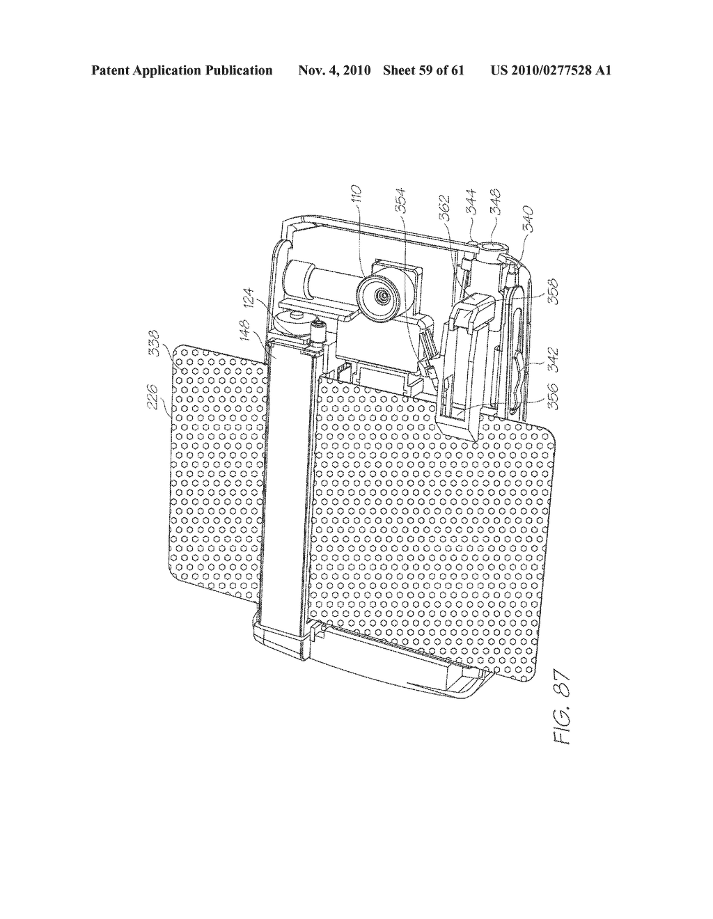 REPLACEABLE PRINT CARTRIDGE WITH AN OPTICAL SENSOR FOR RECEIVING PRINT DATA - diagram, schematic, and image 60