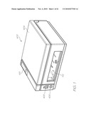 PRINTER HAVING DISENGAGEABLE MEDIA PICK UP diagram and image