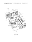 PRINTER HAVING DISENGAGEABLE MEDIA PICK UP diagram and image