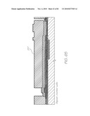 NOZZLE ARRANGEMENT FOR INKJET PRINTER WITH INK WICKING REDUCTION diagram and image