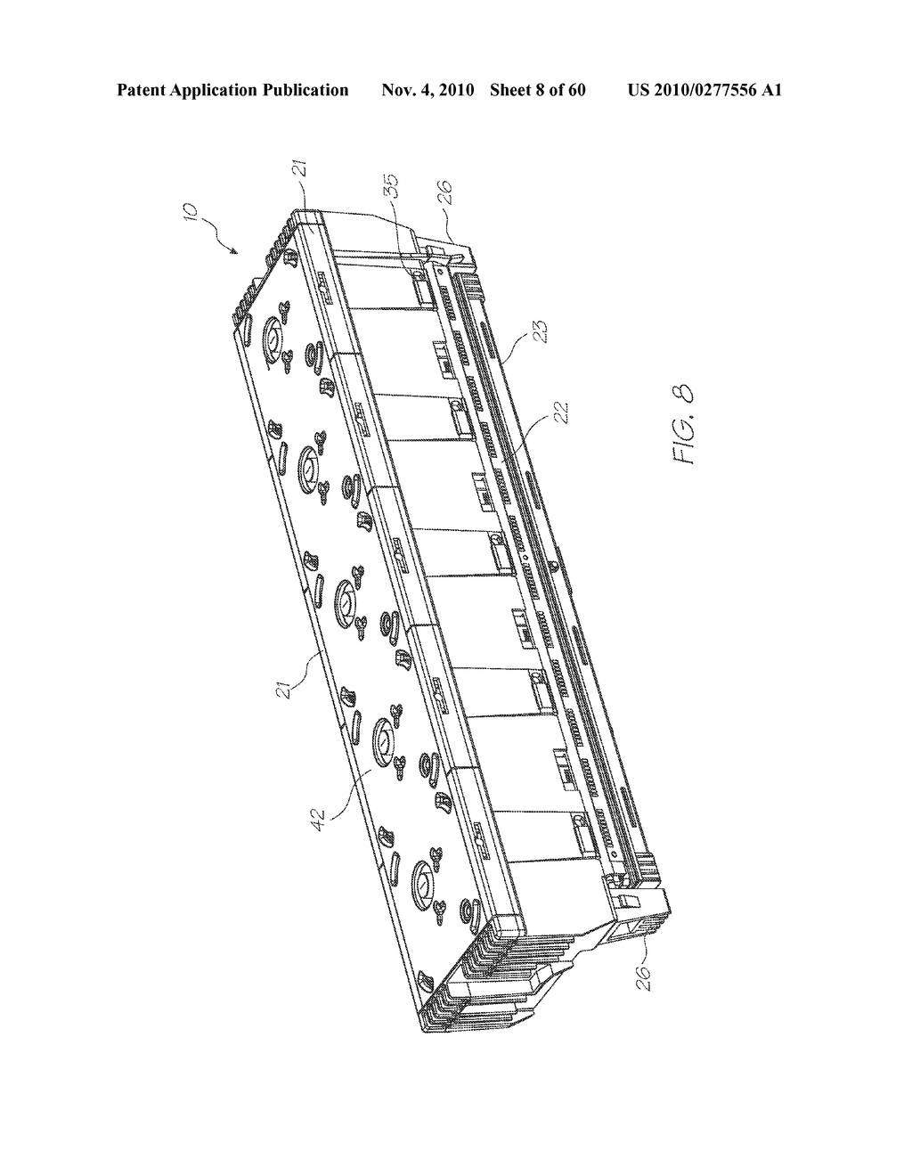 PRINT ENGINE WITH INK STORAGE MODULES INCORPORATING COLLAPSIBLE BAGS - diagram, schematic, and image 09