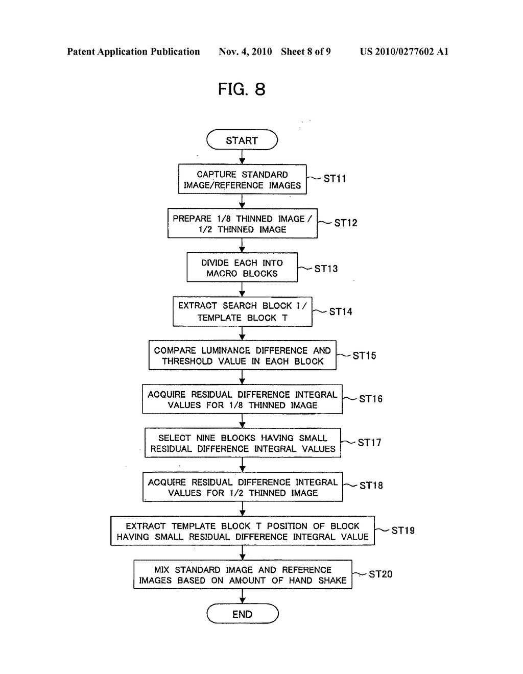 Shaking Detection Device, Shaking Correction Device, Imaging Device, and Shaking Detection Method - diagram, schematic, and image 09