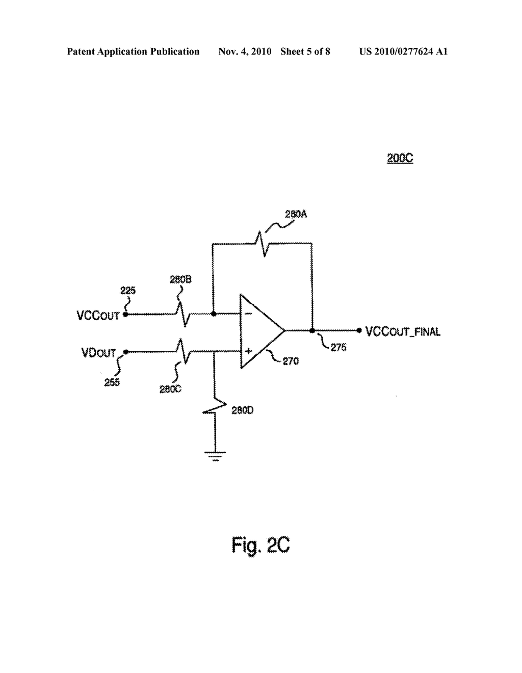 System and Method for Canceling Dark Photocurrent in a Color Sensor Circuit - diagram, schematic, and image 06