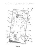 Advertising apparatus diagram and image