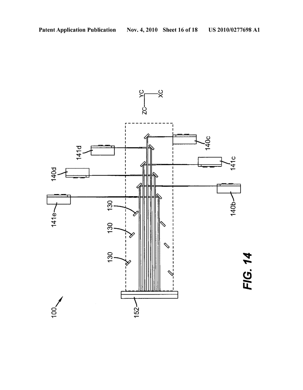 DIGITAL PROJECTOR USING ARRAYED LIGHT SOURCES - diagram, schematic, and image 17