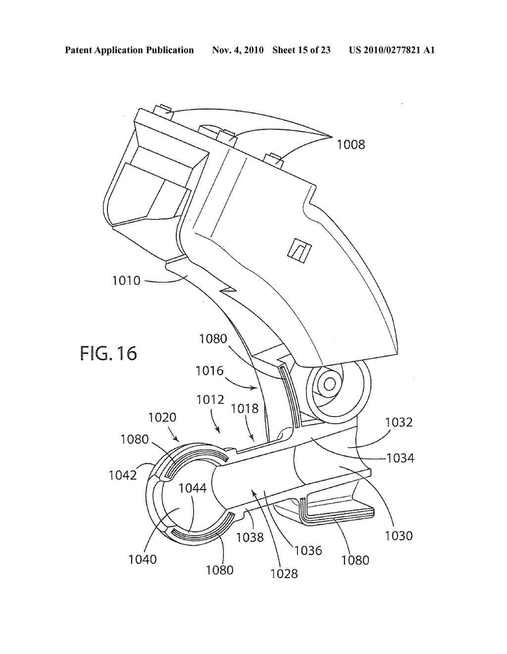 CHANNELED MIRROR MOUNT - diagram, schematic, and image 16