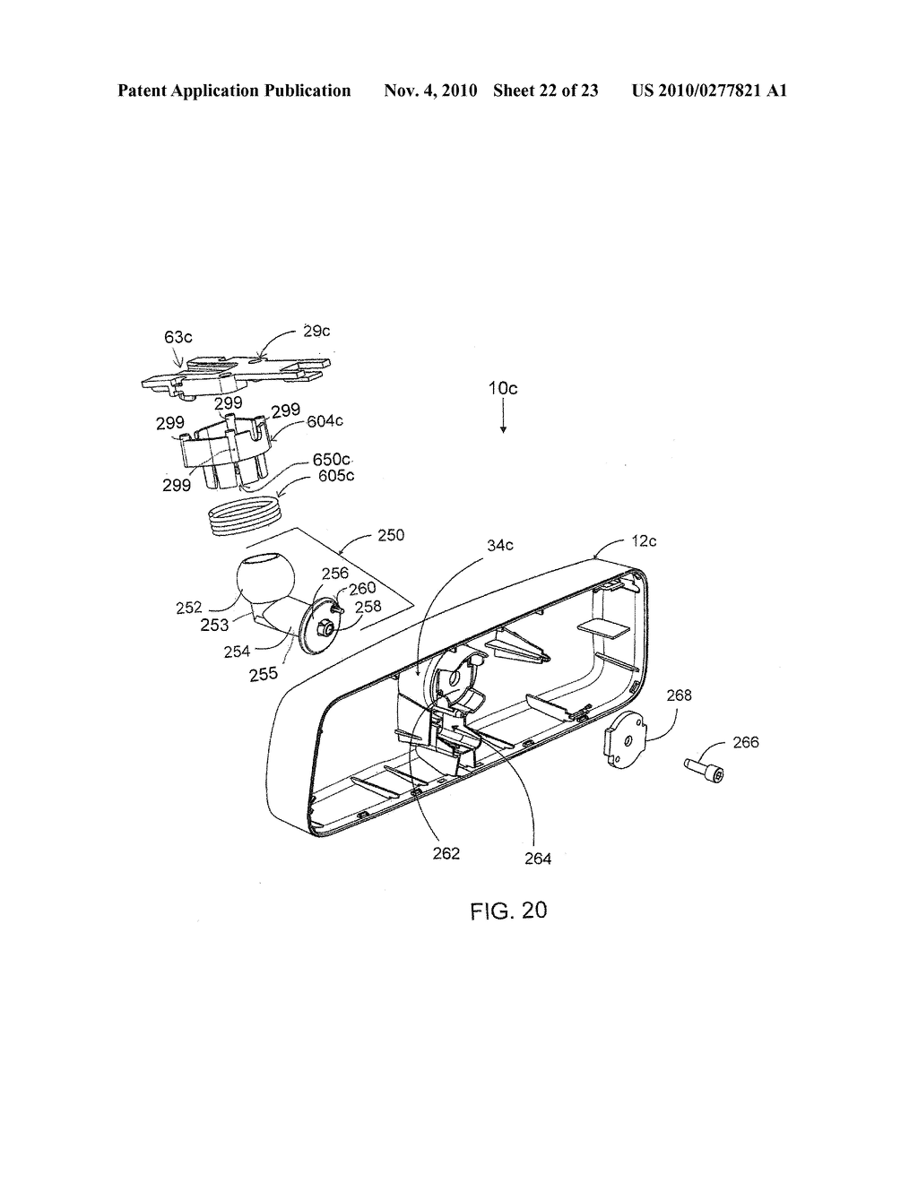 CHANNELED MIRROR MOUNT - diagram, schematic, and image 23