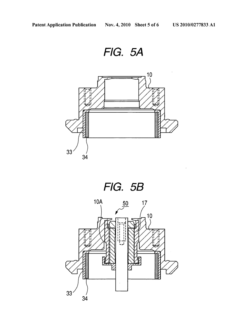 Fluid dynamic bearing unit and disk drive device including the same - diagram, schematic, and image 06