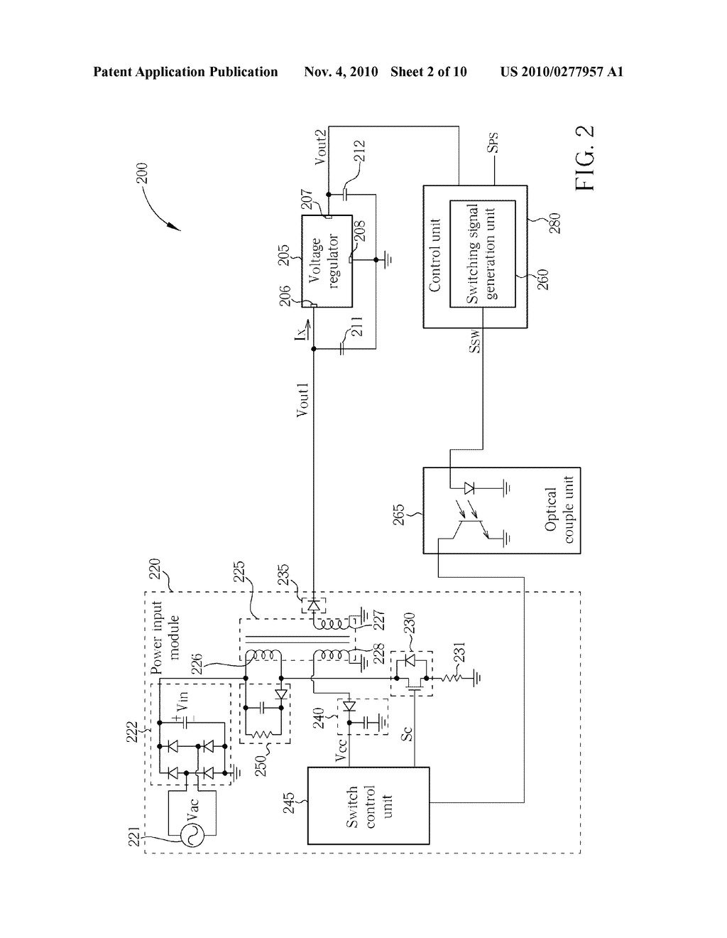 POWER SYSTEM HAVING A POWER SAVING MECHANISM - diagram, schematic, and image 03