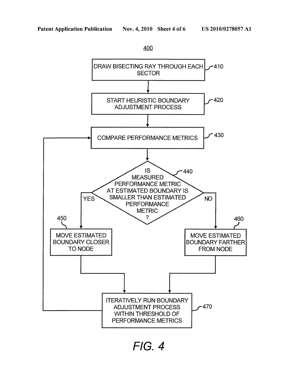 DETERMINING A METRIC REGION IN A WIRELESS NETWORK - diagram, schematic, and image 05