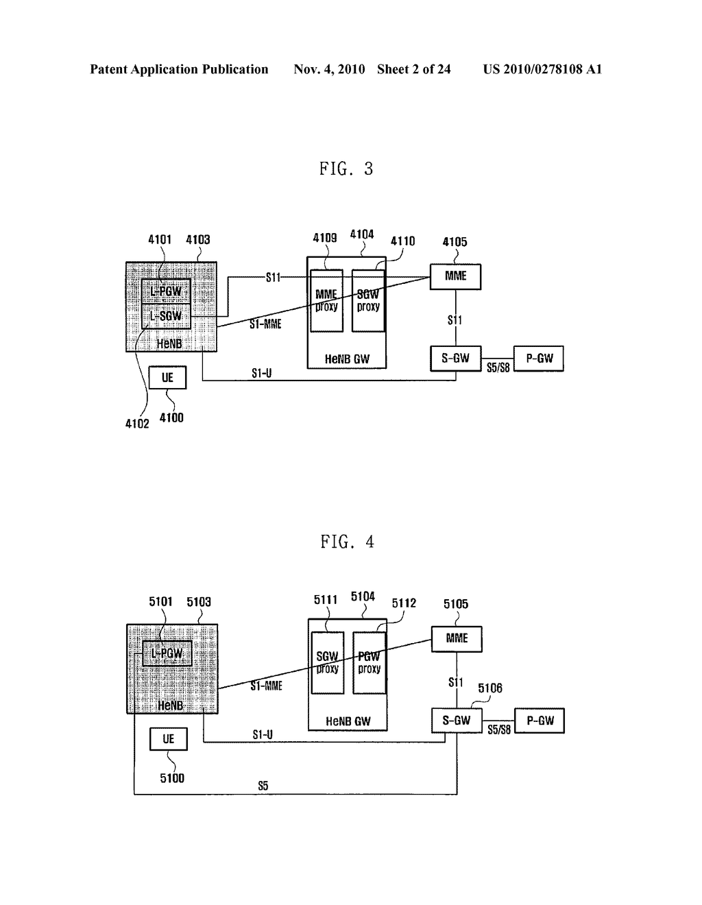 METHOD AND APPARATUS FOR SUPPORTING LOCAL IP ACCESS IN A FEMTO CELL OF A WIRELESS COMMUNICATION SYSTEM - diagram, schematic, and image 03