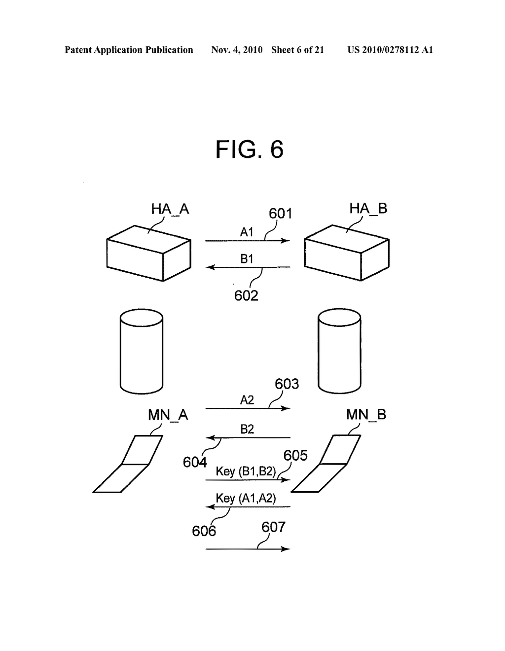 BINDING UPDATE METHOD AND MOBILE TERMINAL DEVICE USED FOR SAME - diagram, schematic, and image 07