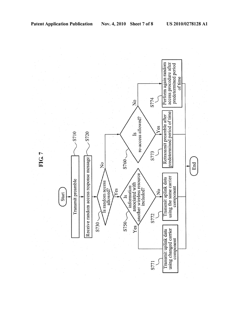 RANDOM ACCESS SYSTEM FOR USING MULTI-CARRIER STRUCTURE IN MOBILE COMMUNICATION SYSTEM - diagram, schematic, and image 08