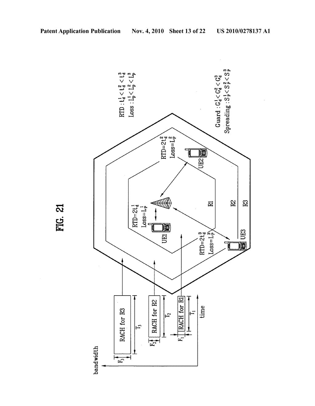 METHOD AND APPARATUS FOR TRANSMITTING SIGNALS ACCORDING TO THE SEGMENTED ACCESS - diagram, schematic, and image 14