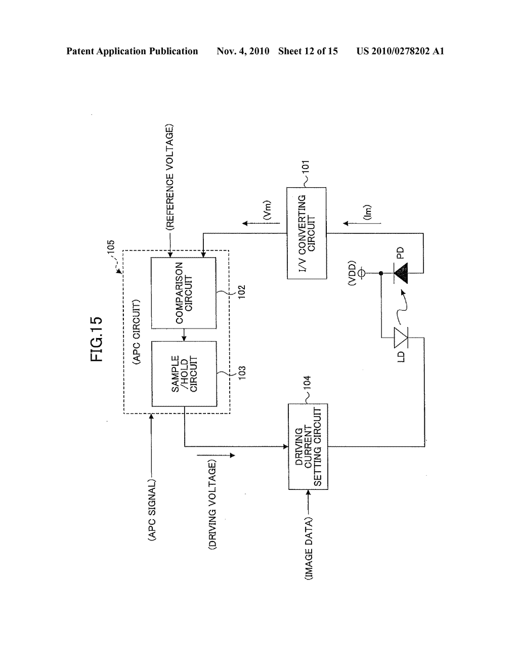 SEMICONDUCTOR LASER DRIVING DEVICE AND IMAGE FORMING APPARATUS HAVING THE SAME - diagram, schematic, and image 13