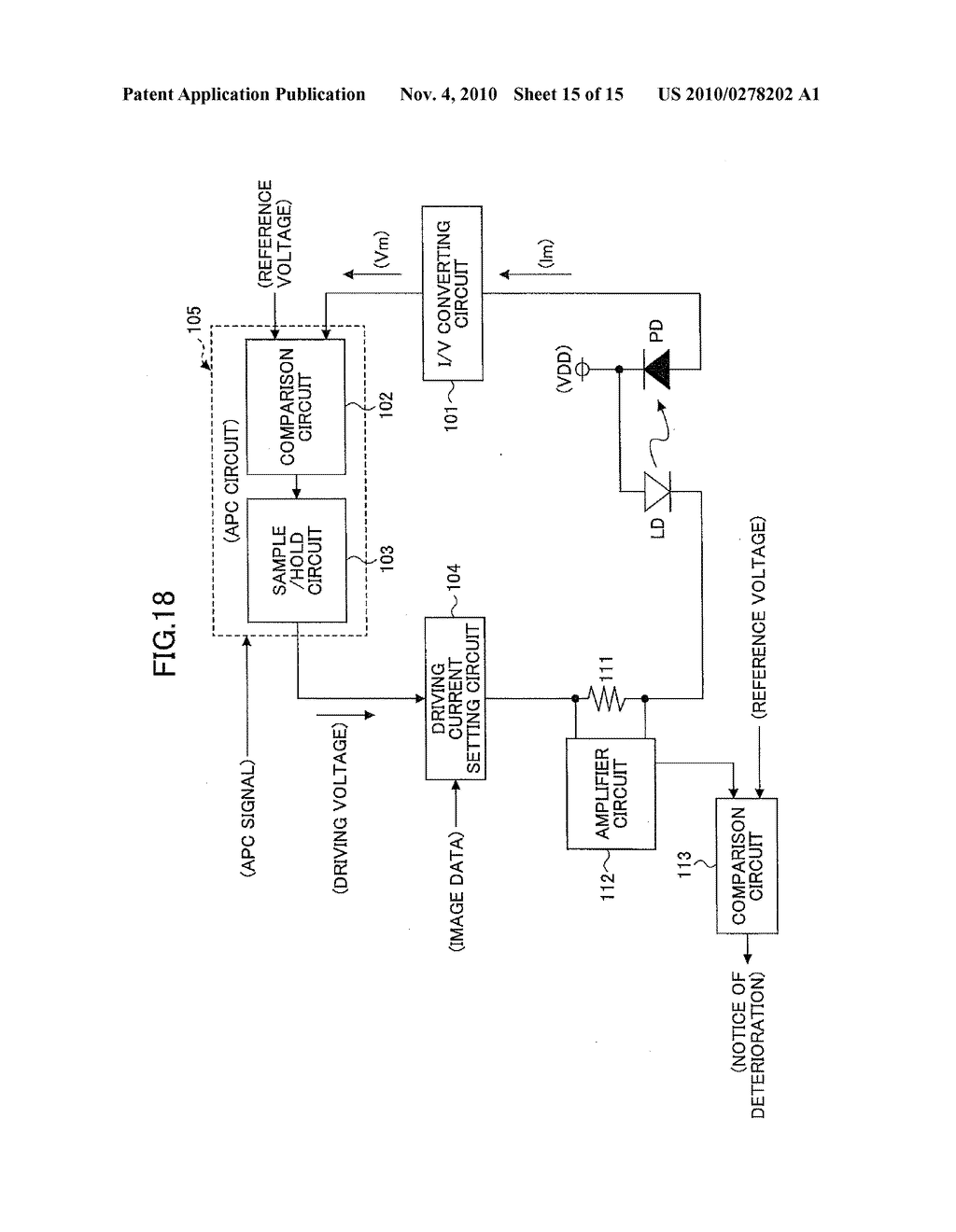 SEMICONDUCTOR LASER DRIVING DEVICE AND IMAGE FORMING APPARATUS HAVING THE SAME - diagram, schematic, and image 16