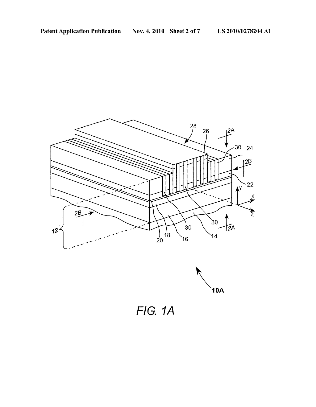 EDGE-EMITTING SEMICONDUCTOR LASER WITH PHOTONIC-BANDGAP STRUCTURE FORMED BY INTERMIXING - diagram, schematic, and image 03