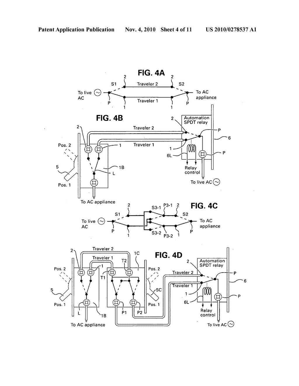 Method and Apparatus for Connecting AC Powered Switches, Current Sensors and Control Devices Via Two Way IR, Fiber Optic and Light Guide Cables - diagram, schematic, and image 05