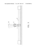 Connector structure of a music instrument stand diagram and image