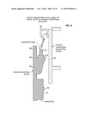 REFUSE RECEPTACLE LIFTER MOUNTING/WEIGHING ASSEMBLY diagram and image