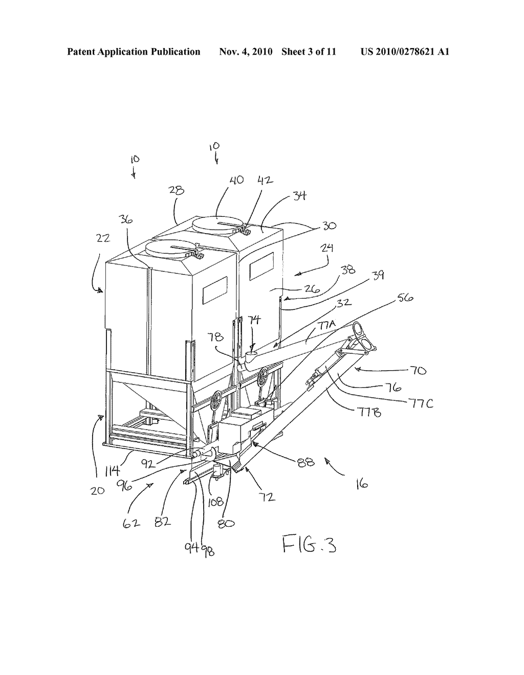 Bulk Material Container and Container Discharging Apparatus - diagram, schematic, and image 04