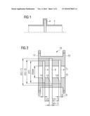 Noise attenuation device for a centrifugal compressor discharge or suction nozzle diagram and image