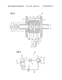 Noise attenuation device for a centrifugal compressor discharge or suction nozzle diagram and image