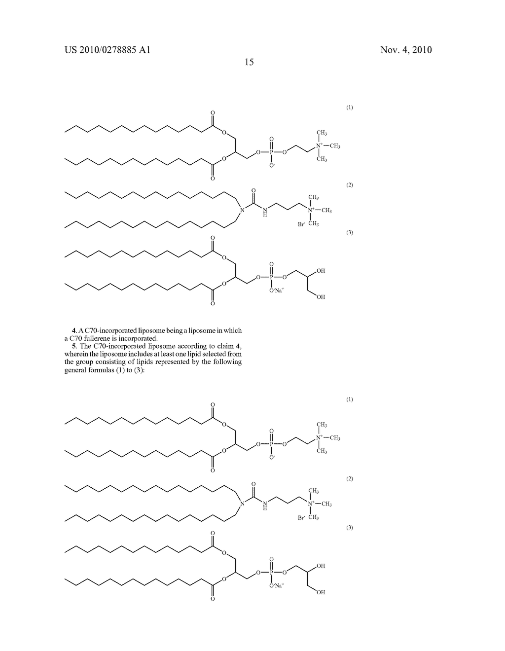 C70-Containing Liposome, Method for Producing the Same, and Use of the Same - diagram, schematic, and image 20