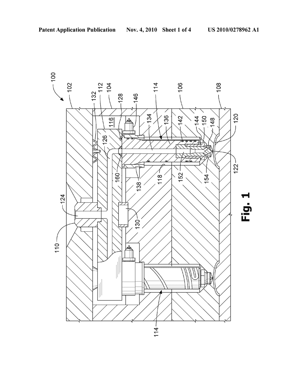 Injection Molding Runner Apparatus Having Pressure Seal - diagram, schematic, and image 02