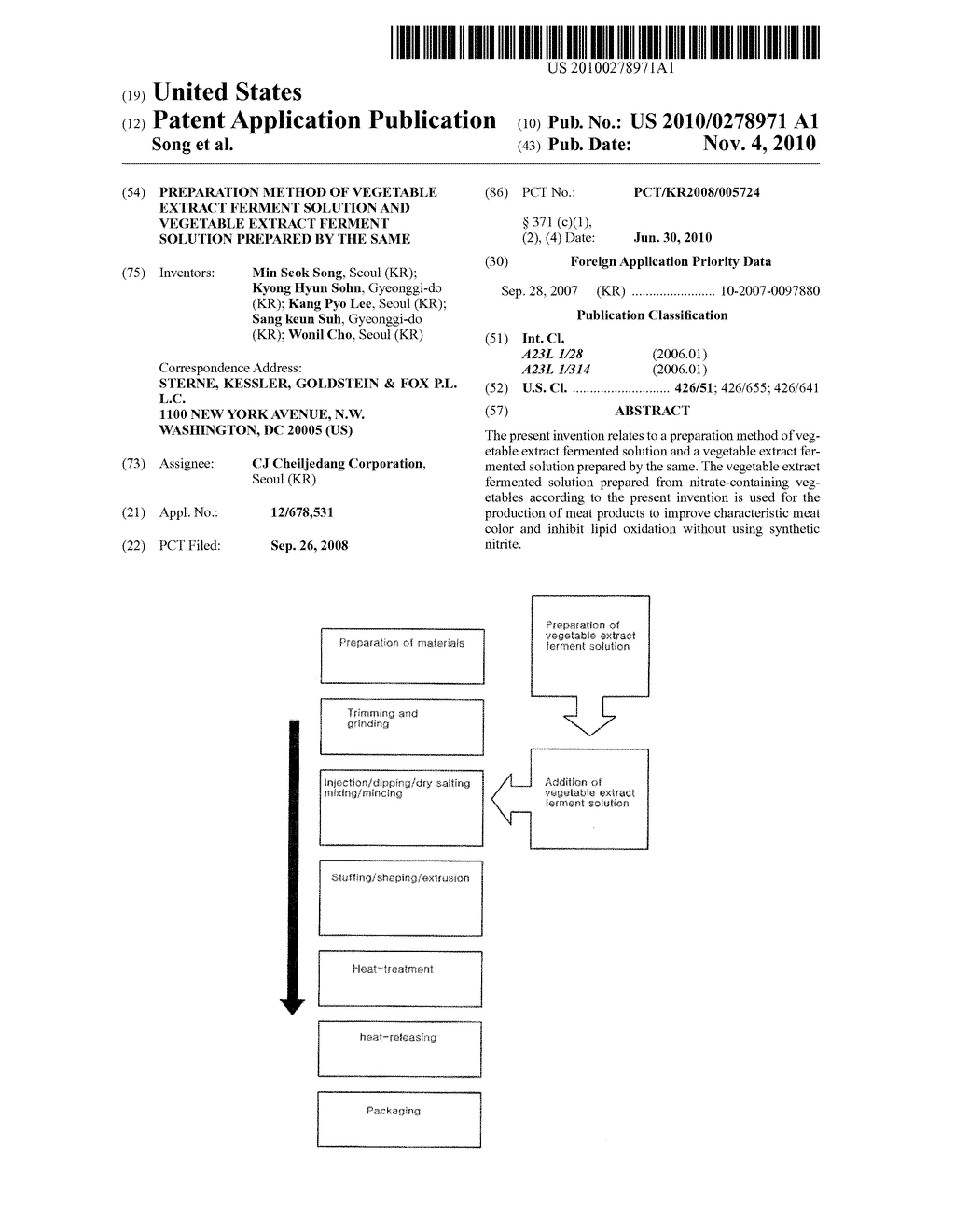 Preparation Method of Vegetable Extract Ferment Solution and Vegetable Extract Ferment Solution Prepared by the Same - diagram, schematic, and image 01