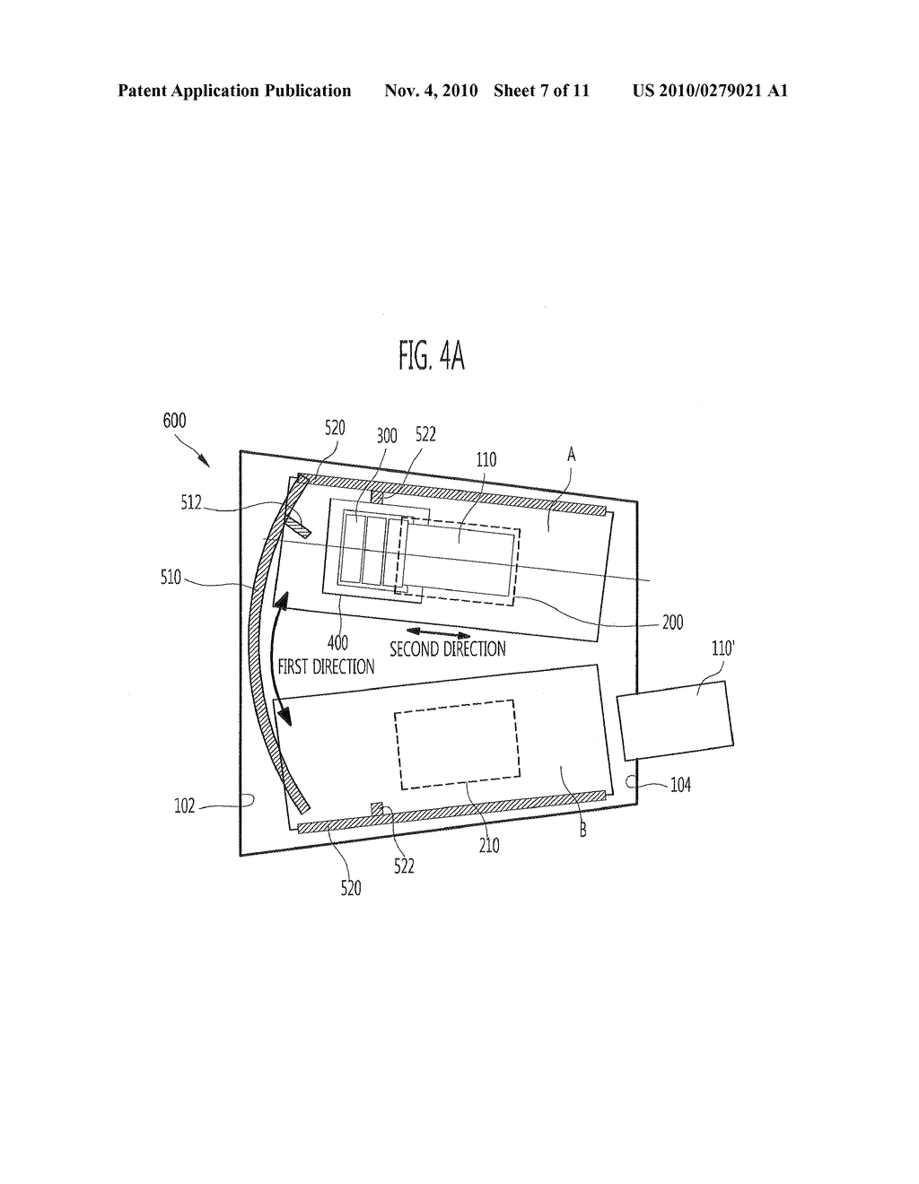 APPARATUS FOR DEPOSITING ORGANIC MATERIAL AND DEPOSITING METHOD THEREOF - diagram, schematic, and image 08