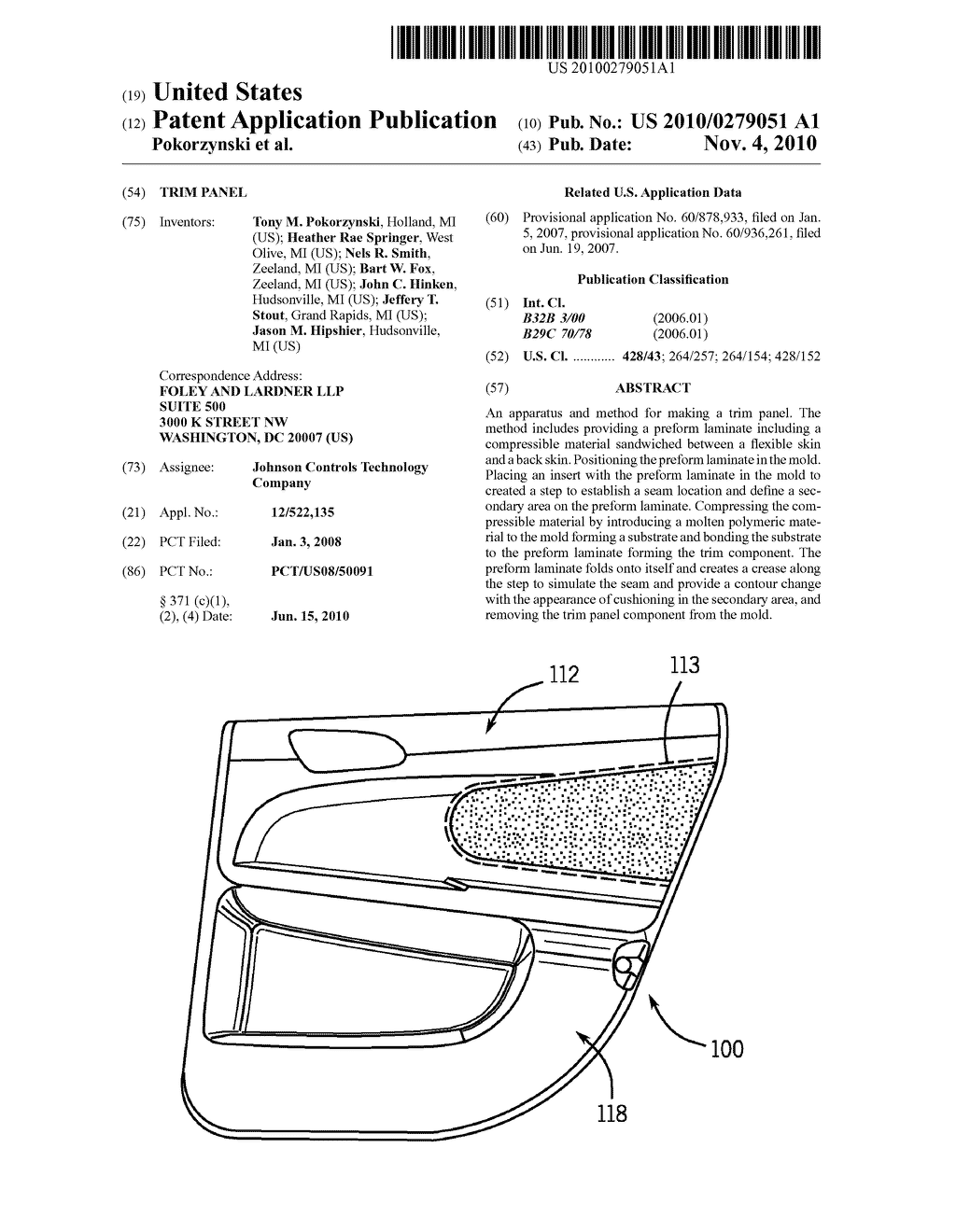 TRIM PANEL - diagram, schematic, and image 01