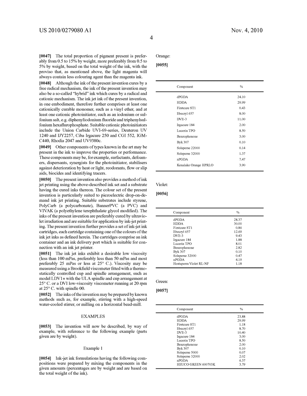  PRINTING INK SET - diagram, schematic, and image 07