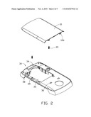 BATTERY COVER LATCH ASSEMBLY diagram and image