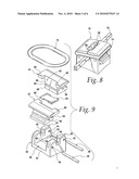 Self-ligating orthodontic bracket diagram and image