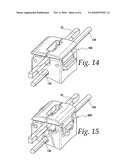 Self-ligating orthodontic bracket diagram and image