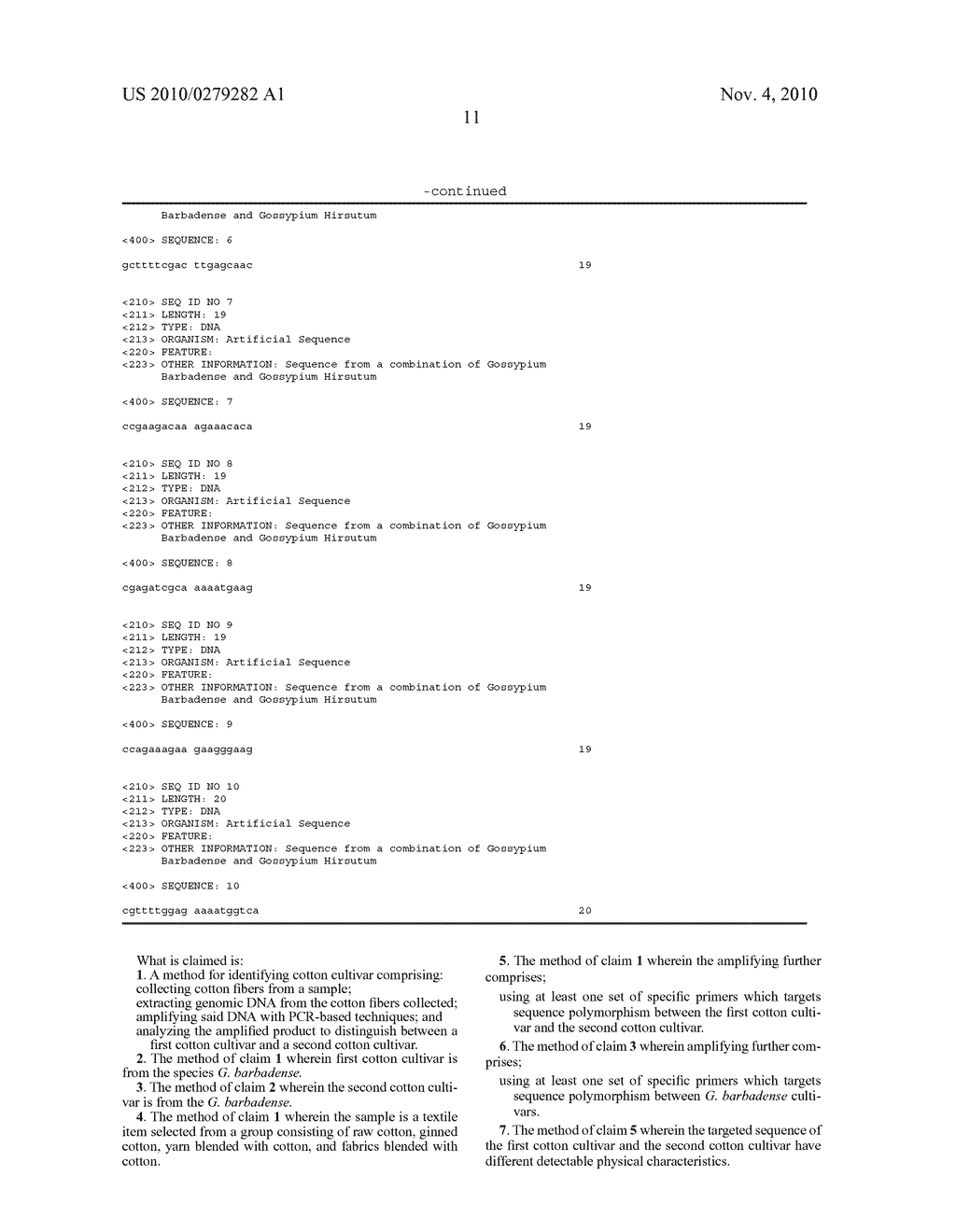 METHODS FOR GENOTYPING MATURE COTTON FIBERS AND TEXTILES - diagram, schematic, and image 15