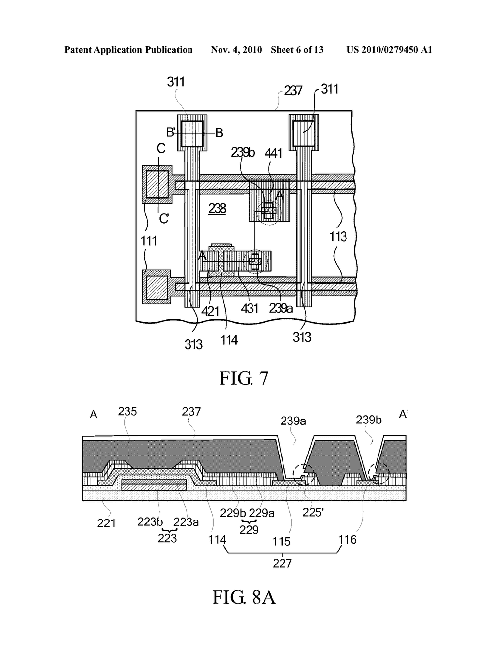 Active Device Array Substrate and Method for Fabricating the Same - diagram, schematic, and image 07