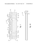 APPARATUS FOR PACKAGING SEMICONDUCTOR DEVICES, PACKAGED SEMICONDUCTOR COMPONENTS, METHODS OF MANUFACTURING APPARATUS FOR PACKAGING SEMICONDUCTOR DEVICES, AND METHODS OF MANUFACTURING SEMICONDUCTOR COMPONENTS diagram and image