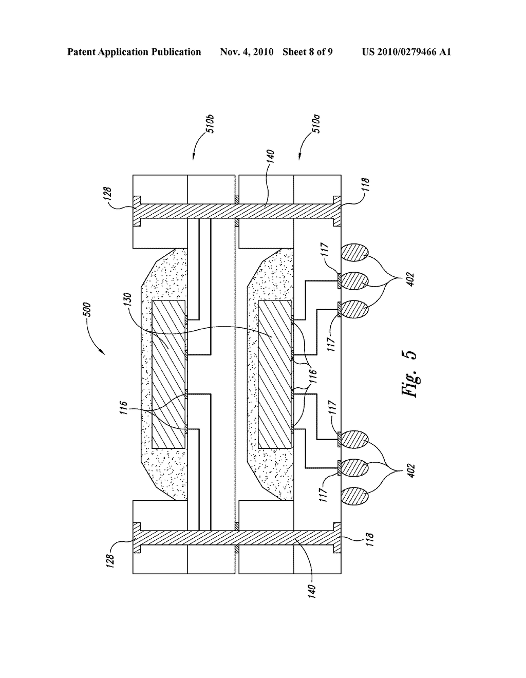 APPARATUS FOR PACKAGING SEMICONDUCTOR DEVICES, PACKAGED SEMICONDUCTOR COMPONENTS, METHODS OF MANUFACTURING APPARATUS FOR PACKAGING SEMICONDUCTOR DEVICES, AND METHODS OF MANUFACTURING SEMICONDUCTOR COMPONENTS - diagram, schematic, and image 09