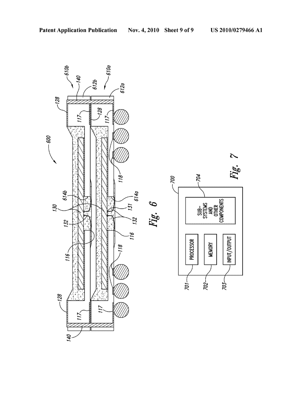 APPARATUS FOR PACKAGING SEMICONDUCTOR DEVICES, PACKAGED SEMICONDUCTOR COMPONENTS, METHODS OF MANUFACTURING APPARATUS FOR PACKAGING SEMICONDUCTOR DEVICES, AND METHODS OF MANUFACTURING SEMICONDUCTOR COMPONENTS - diagram, schematic, and image 10