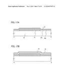 THIN FILM TRANSISTOR, DISPLAY DEVICE HAVING THIN FILM TRANSISTOR, AND METHOD FOR MANUFACTURING THE SAME diagram and image