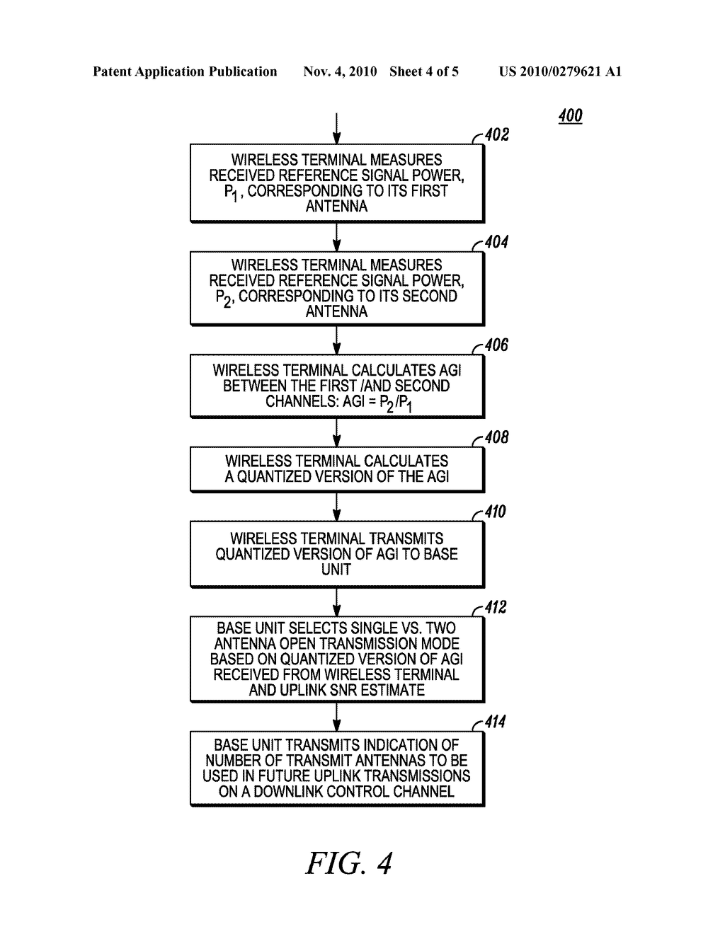 METHOD FOR MULTI-ANTENNA UPLINK TRANSMISSION - diagram, schematic, and image 05