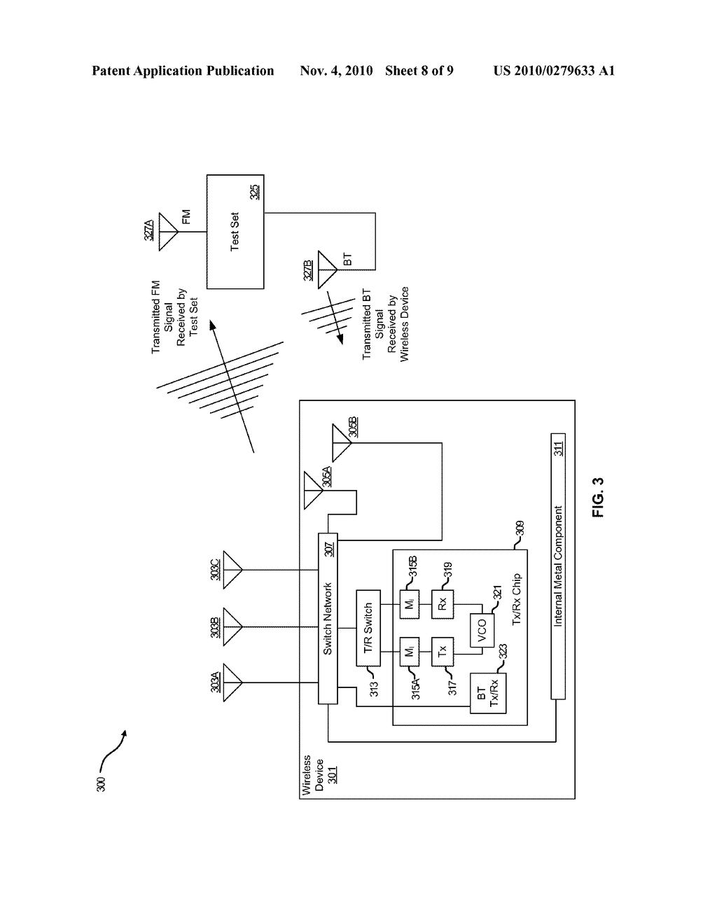 METHOD AND SYSTEM FOR MEASURING AND OPTIMIZING INTEGRATED ANTENNA PERFORMANCE - diagram, schematic, and image 09