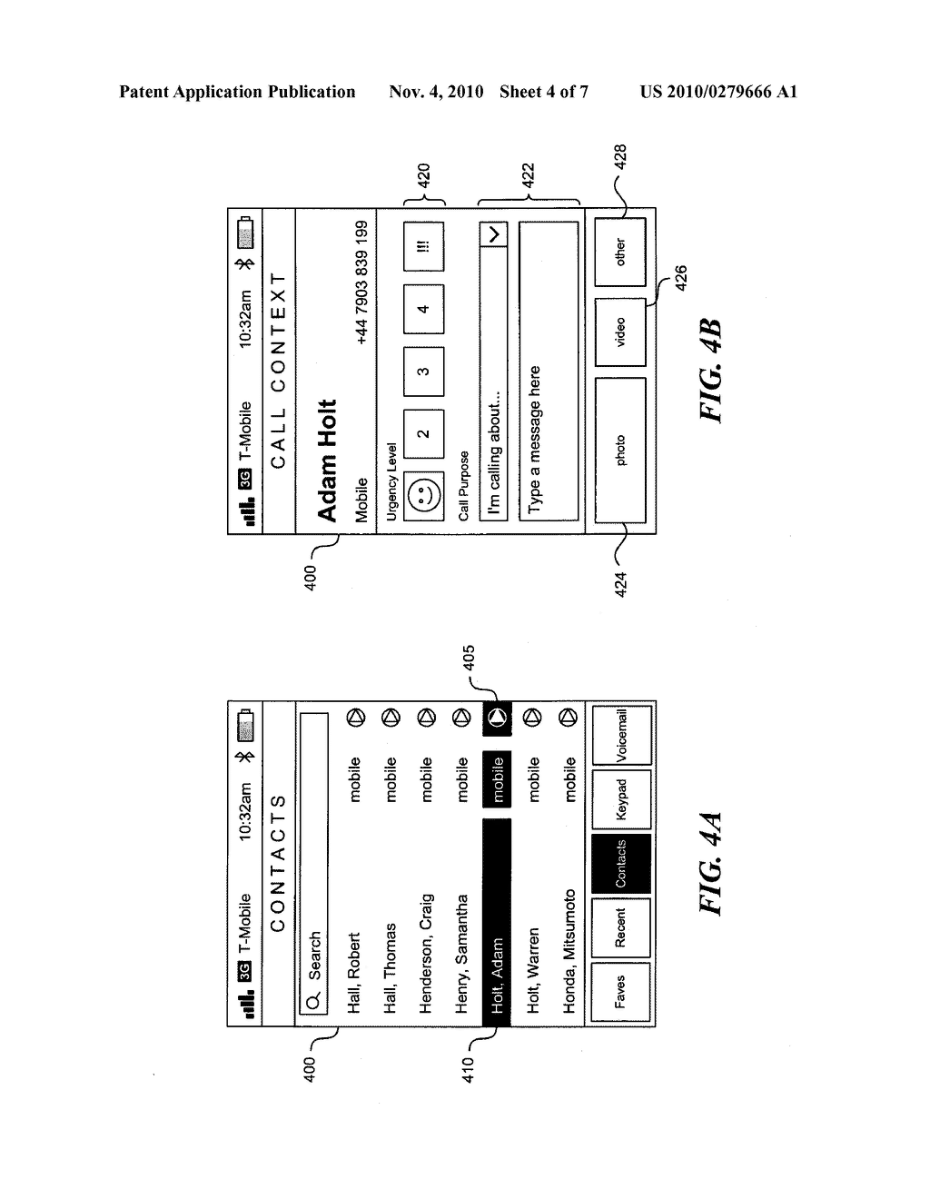 PROVIDING CONTEXT INFORMATION DURING VOICE COMMUNICATIONS BETWEEN MOBILE DEVICES, SUCH AS PROVIDING VISUAL MEDIA - diagram, schematic, and image 05