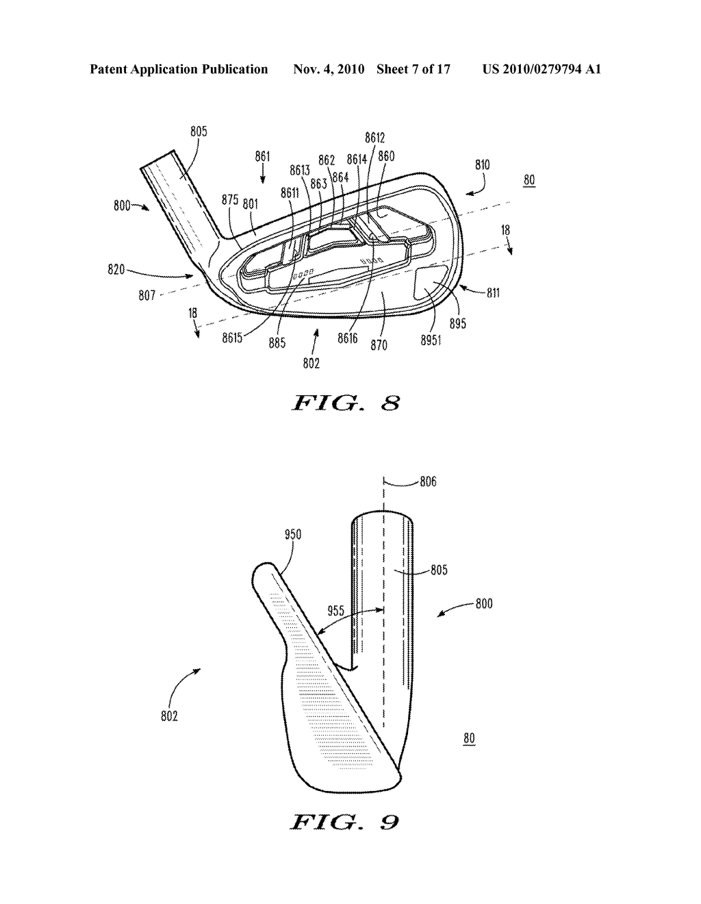 Club Head Sets With Varying Characteristics And Related Methods - diagram, schematic, and image 08