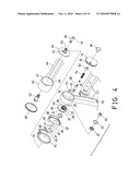 Angle adjusting mechanism for tilting inversion exerciser diagram and image