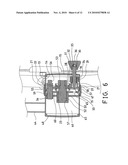 Angle adjusting mechanism for tilting inversion exerciser diagram and image