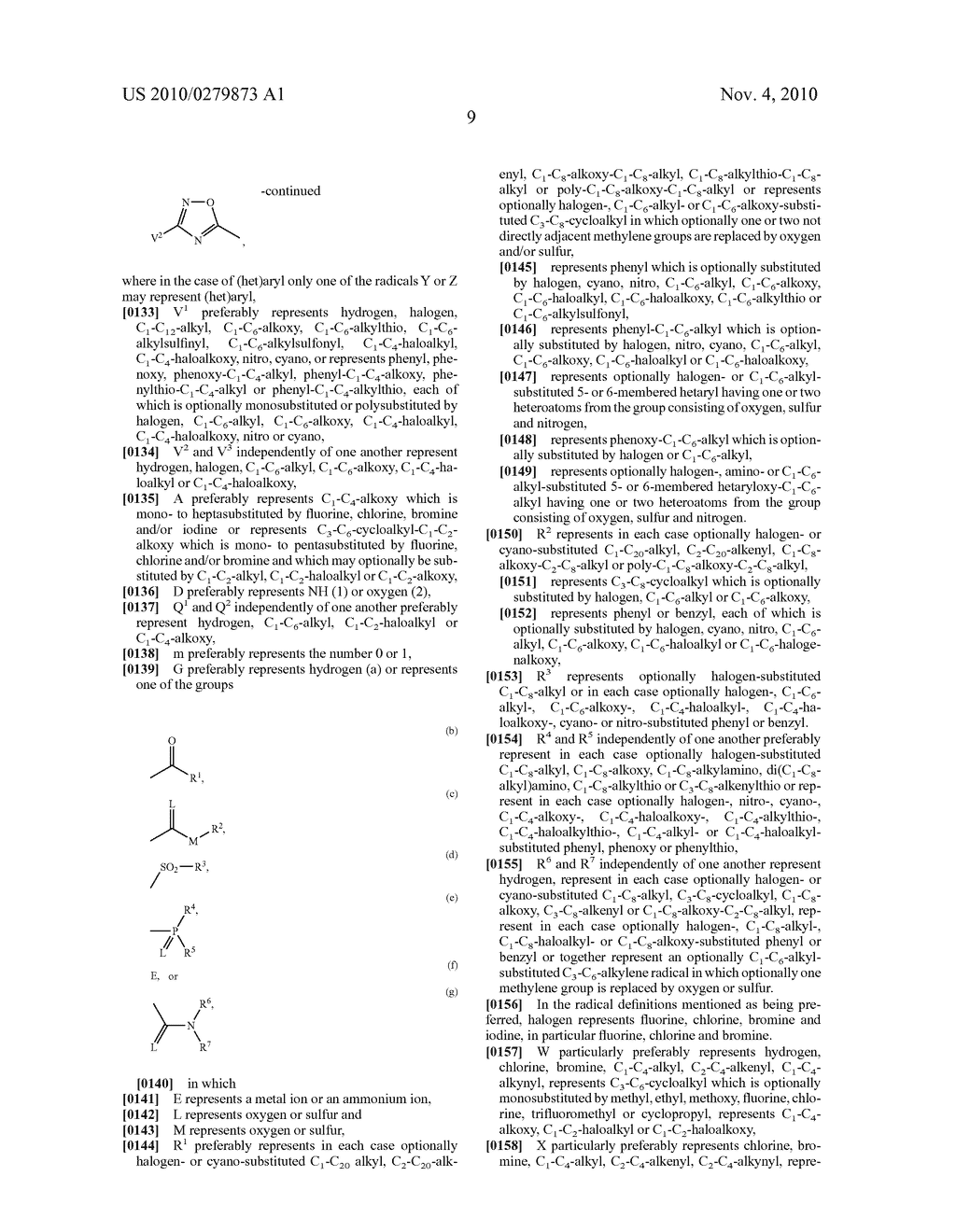 Halogen Alkoxy Spirocyclic Tetramic and Tetronic Acid Derivatives - diagram, schematic, and image 10