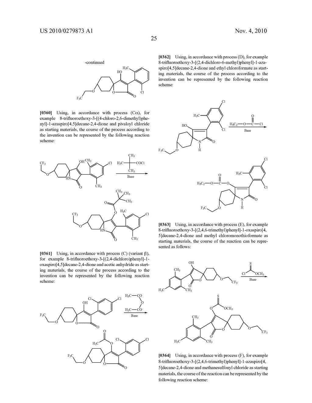 Halogen Alkoxy Spirocyclic Tetramic and Tetronic Acid Derivatives - diagram, schematic, and image 26